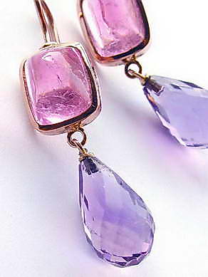 Pink Pleasure, Turmalin, fac. Amethyst 


