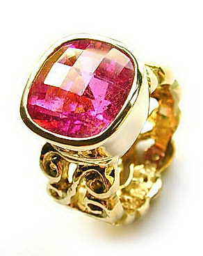 Lady Love, Turmalin, Gold