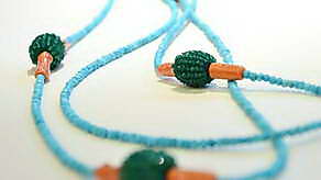 Türkis, Aventurin und Koralle