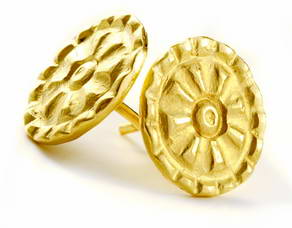 - ORACULUM - Ohrstecker, 750/Gold,
12mm Durchmesser